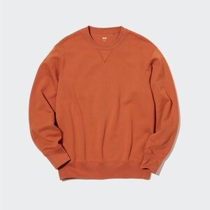 Uniqlo Orange Sweatshirt